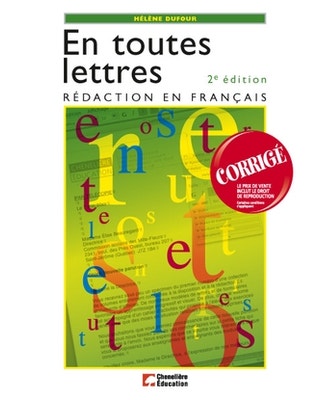 Module 6 – Rédaction en français – En toutes lettres, 2e édition