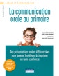 La communication orale au primaire