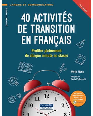 40 activités de transition en français