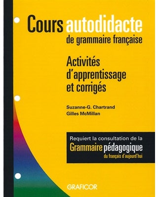 Grammaire pédagogique du français d'aujourd'hui
