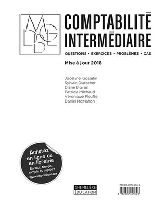 Comptabilité intermédiaire - Mise à jour 2018
