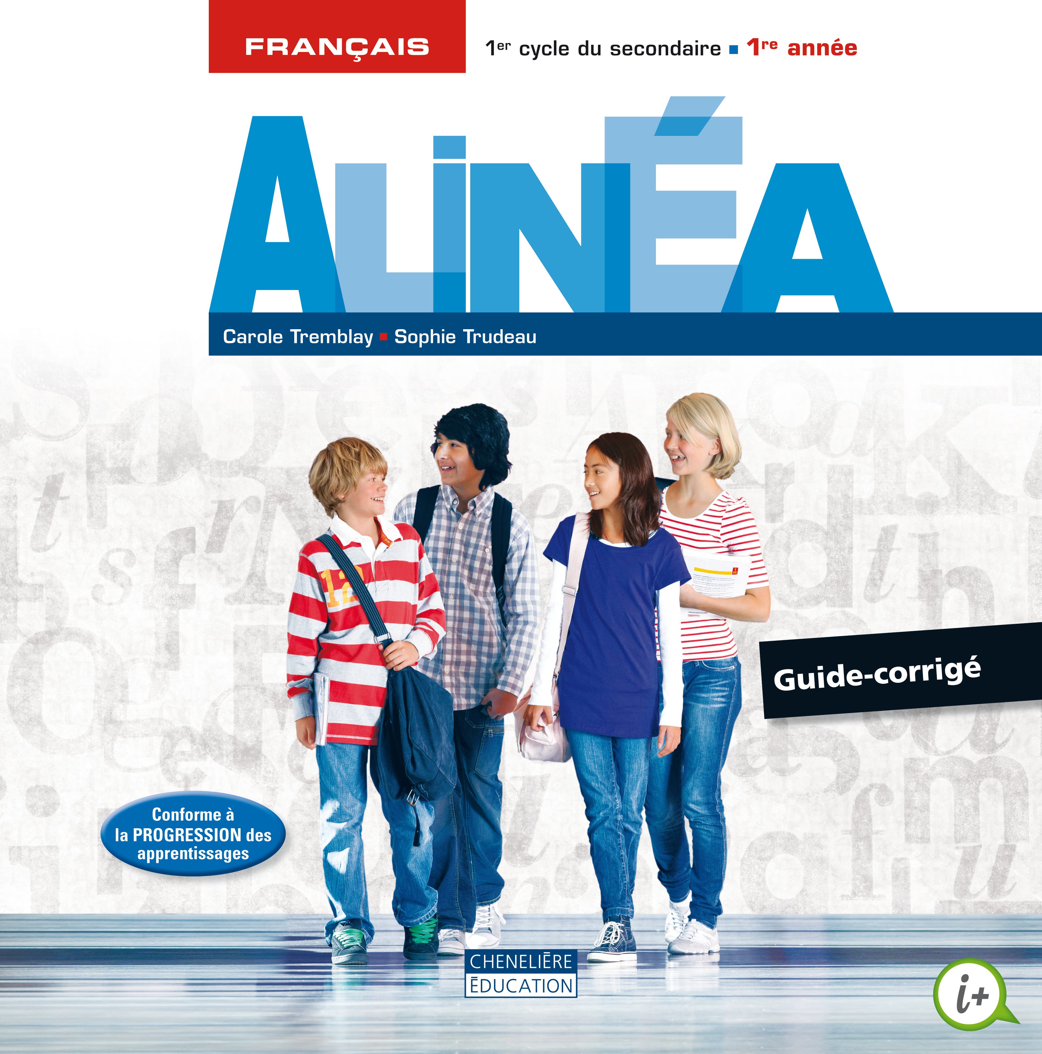 La Grammaire Par Les Exercices 5e Corrigé Pdf Alinéa - 1er cycle (1re année) | Chenelière Éducation