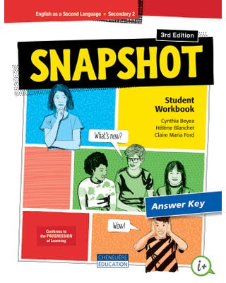 Snapshot, 3rd Edition - Secondary 2 