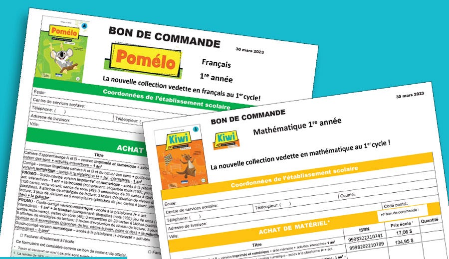 Bon de commande